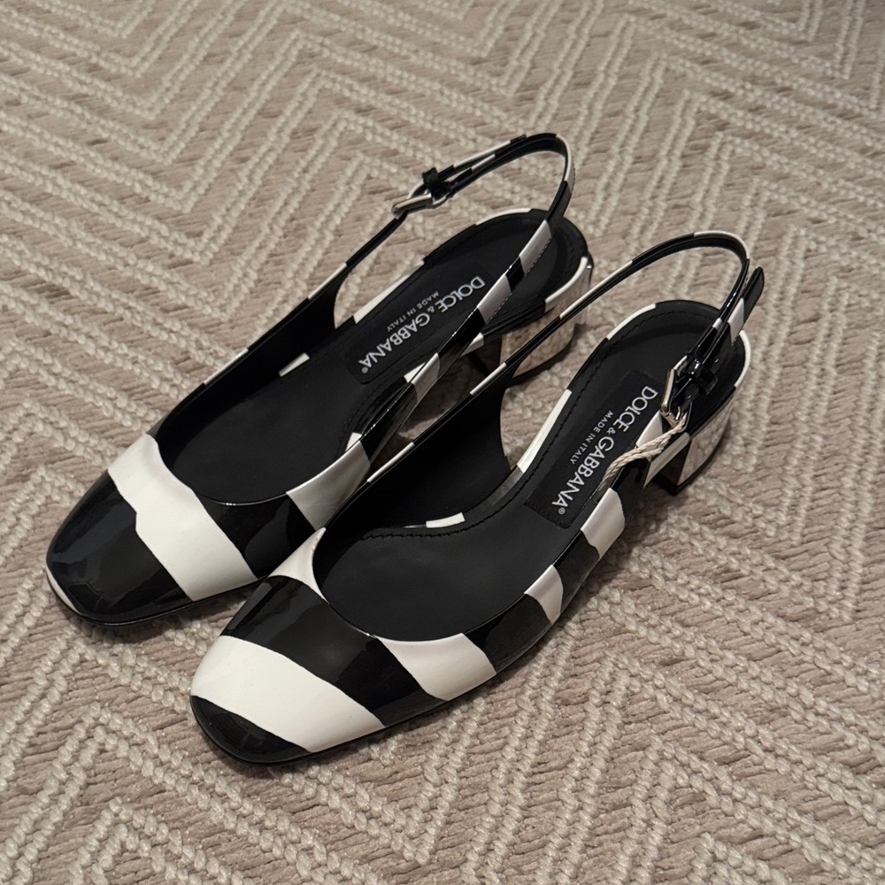 Dolce & Gabbana Zebra heels